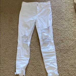 American Eagle White Jeans